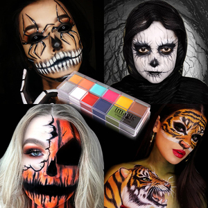 Kit <span class=keywords><strong>de</strong></span> Maquillaje Profesional IMAGIC <span class=keywords><strong>para</strong></span> <span class=keywords><strong>Halloween</strong></span>, <span class=keywords><strong>Pintura</strong></span> Facial Natural No Tóxica e Impermeable <span class=keywords><strong>para</strong></span> Niños, <span class=keywords><strong>para</strong></span> Distribuidores IMAGIC - Product Image 5