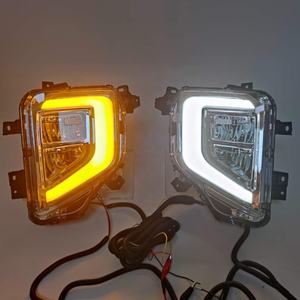 1 par para Mitsubishi Triton L200 2019, 2020 LED DRL kits de cuerpo de día, luces de niebla de la lámpara cubierta con amarillo <span class=keywords><strong>señal</strong></span> lámpara - Product Image 4