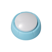 Bouton sonore promotionnel personnalisé Buzzer de communication musicale facile avec enregistrement vocal Produits électroniques grand public en plastique