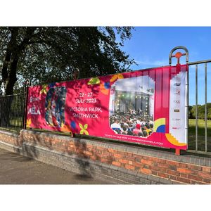 Spanduk gantung bahan poliester Format besar spanduk promosi Acara bendera & spanduk kain jaring spanduk - Product Image 3