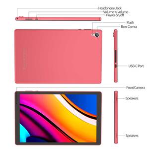 Đầy Màu Sắc Máy Tính Bảng Phiên Bản Toàn Cầu 10.1 Inch <span class=keywords><strong>Tablet</strong></span> PC 4GB + 32GB Quad Core Trẻ Em Máy Tính Bảng Giáo Dục <span class=keywords><strong>Android</strong></span> Sinh Viên - Product Image 3