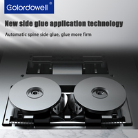 Machine de reliure intelligente à colle thermofusible WD-500A4 automatique, nouvelle, haute vitesse, à fréquence variable, pour reliure avec colle latérale