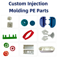 Fabricant professionnel de services de moulage par injection plastique, composants industriels moulés en HDPE, ABS, PP, PE, PC, PEEK, PVC, silicone