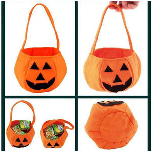 On-woven allowumpkin Tote AG con Hrick o Treat umumpkin asasket rorops allowallow Andy AG para IDS - Product Image 2
