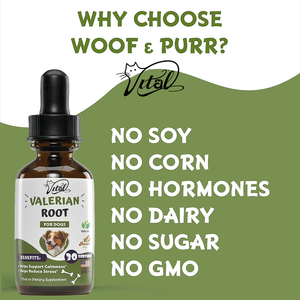 Giọt rễ <span class=keywords><strong>valerian</strong></span> cho chó-Hỗ trợ miễn dịch & vitamin & khoáng chất-Làm dịu Supplement-1fl oz - Product Image 6