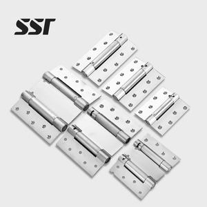 Stainless Steel <b>Spring</b> <b>Hinge</b> Two-way Closing Door, Cowboy Door Automatic Closing Return <b>Hinge</b> - Product Image 1