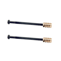 Vis et ressorts de ramassage de guitare personnalisés en acier au carbone en acier inoxydable vis de protection de guitare zingage fixation d'assemblage