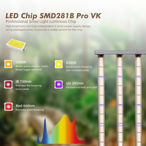 Lámpara <span class=keywords><strong>de</strong></span> <span class=keywords><strong>Cultivo</strong></span> <span class=keywords><strong>LED</strong></span> <span class=keywords><strong>de</strong></span> Espectro Completo <span class=keywords><strong>de</strong></span> 1000W, Regulable, para <span class=keywords><strong>Cultivo</strong></span> Vertical Comercial, con Samsung SMD281B - Product Image 6