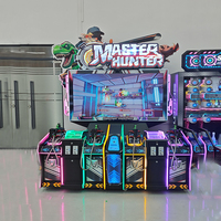 Machine d'arcade de tir Master Hunter à prix d'usine, très vendue, écran 86 pouces, jeu de tir pour 4 joueurs