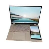 Nouvel Ordinateur Portable Double Écran OEM/ODM 2025 – 15,6 pouces + 7 pouces, N95 2,5 GHz, Windows 10, 6 Go + 256 Go – En Vente
