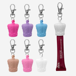 כובע keychain סיליקון עבור שפתיים מבריק וקידום יצירתי קידום יצירתי מתנה כובע שרשרת עבור מכסה מכסה - Product Image 2
