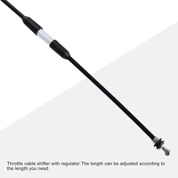 GOOFIT motocicleta 800mm 31,49 "palanca de cambios del Cable del acelerador con ajustador apto para 50cc 70cc 90cc 110cc 125cc ATV