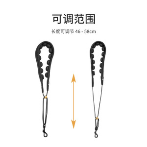 Attelle de soutien du cou pour soulager les douleurs cervicales, conception ergonomique, matériau en silicone souple, taille réglable pour un usage quotidien et une meilleure posture - Product Image 3