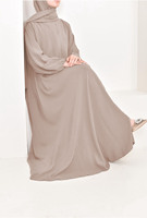 Robe décontractée multicolore style basique Abaya
