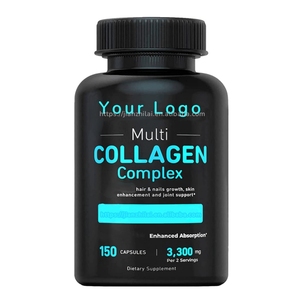 Grass Fed Multi Collagen Complex/Multi Collagen Pills/Multi Collagen Capsules para mujeres - Product Image 1