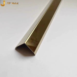 Bordure de carrelage de sol en acier inoxydable 426 316 en forme de L, moderne, durable et facile à installer - Product Image 4