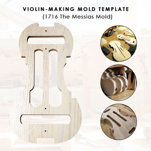 Modello di violino a 4/4 dimensioni Antonio Stradivari 1716 messia per violino produzione di modellini per violini - Product Image 4