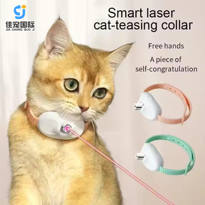 Collar de juguete láser <span class=keywords><strong>para</strong></span> <span class=keywords><strong>gatos</strong></span> eléctrico recargable por USB, <span class=keywords><strong>juguetes</strong></span> interactivos y de <span class=keywords><strong>movimiento</strong></span> <span class=keywords><strong>para</strong></span> mascotas interactivos <span class=keywords><strong>para</strong></span> interiores <span class=keywords><strong>con</strong></span> divertidas características portátiles - Product Image 1