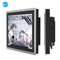 Haute luminosité 10.4 \ "12.1 \" 15 \ "17 \ 19 \" écran tactile industriel PC étanche capacitif IPS LCD support mural IP65 nouveau produit