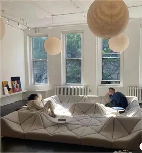 现代皮利形式布克环组合软垫模块化沙发床沙发客厅皮耶波林皮埃尔波林沙丘沙发