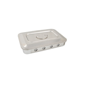 Bandeja de Esterilización de Acero Inoxidable YS con Tapa de 6, 8, 9 y 11 Pulgadas para Uso Médico - Product Image 2