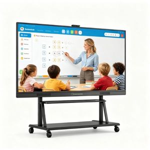 Tableau blanc interactif intelligent AI 4K <span class=keywords><strong>de</strong></span> la série HB <span class=keywords><strong>de</strong></span> 55/65/75 pouces avec graphiques pour l'éducation en classe, garantie d'un an - Product Image 3