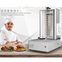 Machine électrique de Shawarma de gril de Doner Kebab d'acier inoxydable de service professionnel pour la cuisine commerciale
