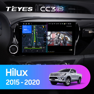 <span class=keywords><strong>TEYES</strong></span>-Autoradio multimédia <span class=keywords><strong>CC3</strong></span> 2K pour Toyota Hilux Pick up AN120 2015-2020, lecteur vidéo, navigation stéréo Android 10 Dvd - Product Image 2