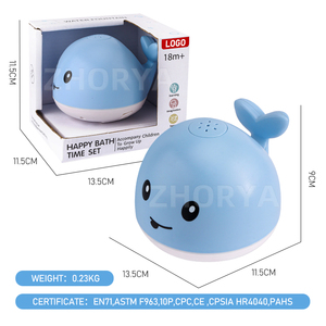 Jouets de <span class=keywords><strong>bain</strong></span> électriques en forme de baleines de la marque Zhorya, avec jet d'eau et lumière, jouets de <span class=keywords><strong>bain</strong></span> pour enfants, jouets de <span class=keywords><strong>bain</strong></span> pour enfants, jouets aquatiques pour la baignoire - Product Image 5