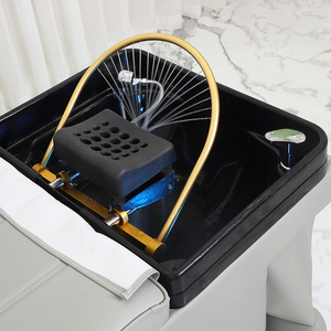 Zxm Oferta Destacada: Ducha de Terapia Física con Circulación de Agua Metálica para Salones de Belleza, Uñas y Talleres, Mobiliario para Barberías - Product Image 4