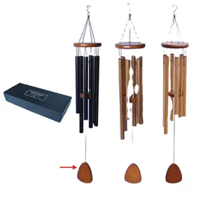 Custom Aluminum Sympathy Wind chimes Bereavement Gifts Outdoor 32 Inch Pet Memorial Wind Chimes