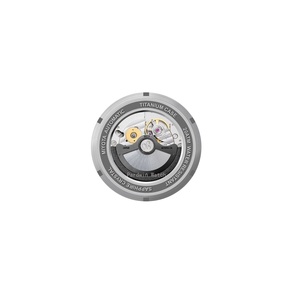 Reloj de Lujo para Hombre con Esfera de Aventurina Naranja y Caja de Titanio, Automático, de Buceo, Edición Limitada, Resistente al Agua 20 BAR, Correa de Cuero/Goma - Product Image 3