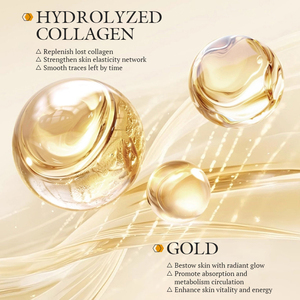 Mascarilla Facial KORMESIC OEM/ODM de 35 ml con Ácido Hialurónico, Perla Negra, Oro 24K, PDRN, Colágeno y Cristal, Vegana, Coreana, Iluminadora - Product Image 3