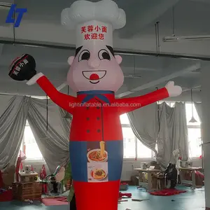 Light inflatable chefs Advertising inflatable chef Restaurant adornment H332