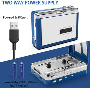 Reproductor <span class=keywords><strong>de</strong></span> Casetes Portátil, Grabador, Transmisor Bluetooth, Reproductor <span class=keywords><strong>de</strong></span> Cintas Walkman, Conversor <span class=keywords><strong>de</strong></span> Audio USB para PC - Product Image 2