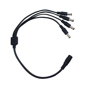 Cáp nguồn chia nguồn DC 12V 30cm, 1 đầu cái 2 đầu đực, dùng cho camera CCTV, chất liệu PVC, 300W, 13A, đầu nối 2.1*5.5mm, dùng cho ô tô - Product Image 6