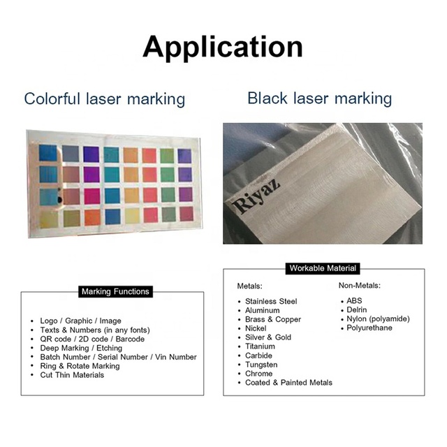 BlueTimes Affordable JPT M7 Laser Source 20W 30W 60W Mopa Color Fiber Laser Engraver