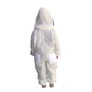 Traje de Apicultura BAIFENG BEE Nuevo para Niños, Blanco, Transpirable, de 3 Capas de Malla, Equipo de Apicultor, Suministros de Jardinería, Garantía - Product Image 2