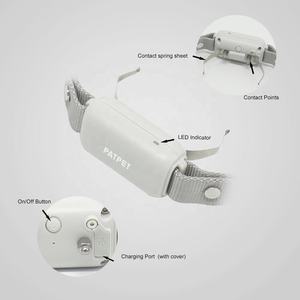 Tùy Chỉnh Ngoài Trời 300M Điều Khiển Từ Xa Không Thấm Nước Nhựa Pet Chống Vỏ Cây Cổ Áo Tiếng bíp Rung Sốc 3 Chế Độ Đào Tạo Con Chó Cổ Áo - Product Image 6