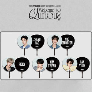 K pop AND2BLE Japan Concert PVC Mini Fan RIcky KIM YOO <span class=keywords><strong>Han</strong></span> <span class=keywords><strong>Zhang</strong></span> Hao Authentique Éventail de cheering Uchiwa Cadeau de soutien pour fans - Product Image 1