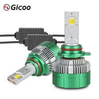 Phare LED GICOO K14P 12V 6000K haute puissance 250W pour Octavia K5, ajustement universel