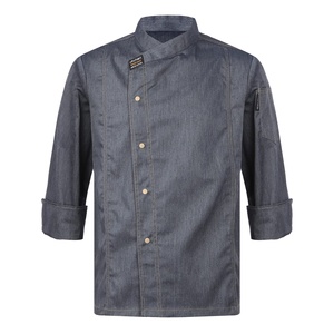 Uniforme de cuisine pour hommes et femmes Veste de chef unisexe pour adultes Manteau de cuisinier Hôtel Restaurant Cantine Pâtisserie Café Chemise Costume de cuisine - Product Image 1