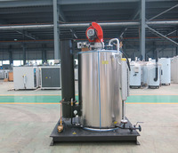Nouvelle chaudière à vapeur verticale automatique à tube d'eau et gaz basse pression, 50-500 kg/h, pour usage domestique, restaurant, ferme, garantie 1 an