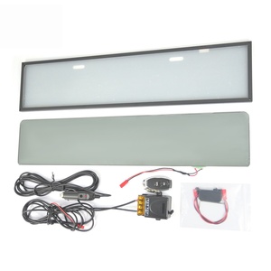 Cadre de plaque d'immatriculation, cadre de plaque d'immatriculation universel multifonctionnel à ouverture rapide avec prise allume-cigare - Product Image 5