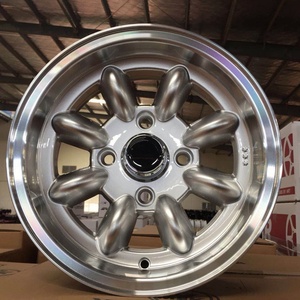 Cerchi in Lega di Alluminio 602 Casting 13x6J 4X98/100/114.3 Hyper Silver per Auto, 13 Pollici - Product Image 3