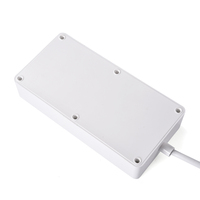 Multiprise intelligente en cuivre avec câble d'alimentation de 1,5 m, 16 A, 4 prises, 2 ports USB, pour bureau, Wi-Fi, maison intelligente, norme UE