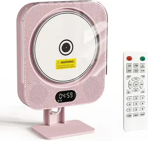Lecteurs <span class=keywords><strong>CD</strong></span> pour la maison avec télécommande avec support LED/<span class=keywords><strong>Radio</strong></span> FM/<span class=keywords><strong>Réveil</strong></span>/<span class=keywords><strong>CD</strong></span>/USB/TF/AUX - Product Image 1