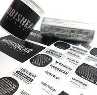 Planificateur autocollants personnalisé vinyle étanche impression adhésif imprimé cosmétique holographique autocollant Washi papier coréen autocollant feuille