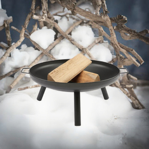 Brasero Portátil de Mesa de 24 Pulgadas, de Alta Calidad, con Tres Patas, de Acero para Exteriores, Fácil de Montar - Product Image 2