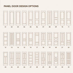Porte intérieure double <span class=keywords><strong>Santa</strong></span> <span class=keywords><strong>Fe</strong></span> en MDF/HDF, apprêtée blanche, porte en bois massif, sur mesure, fabrication OEM/ODM - Product Image 6